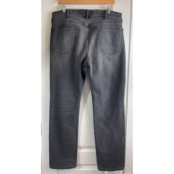 Old Navy Men's Slim Stretch Jeans Grey Wash Size 36 x 32 - Picture 2 of 9